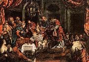 Domenico Tintoretto The Circumcision Sweden oil painting artist